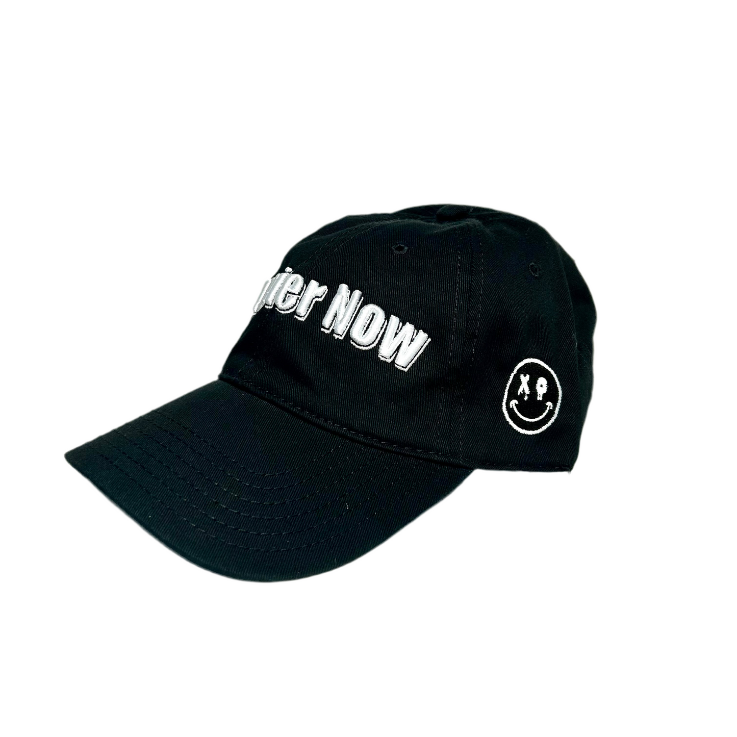 Happier Now Dad Hat - Black
