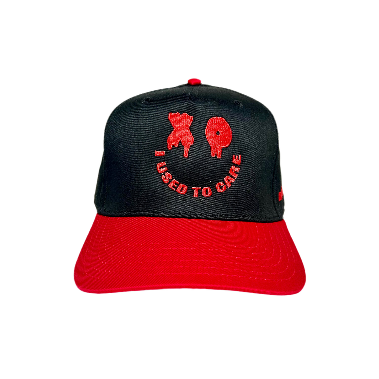 I USED TO CARE SnapBack - Black / Red