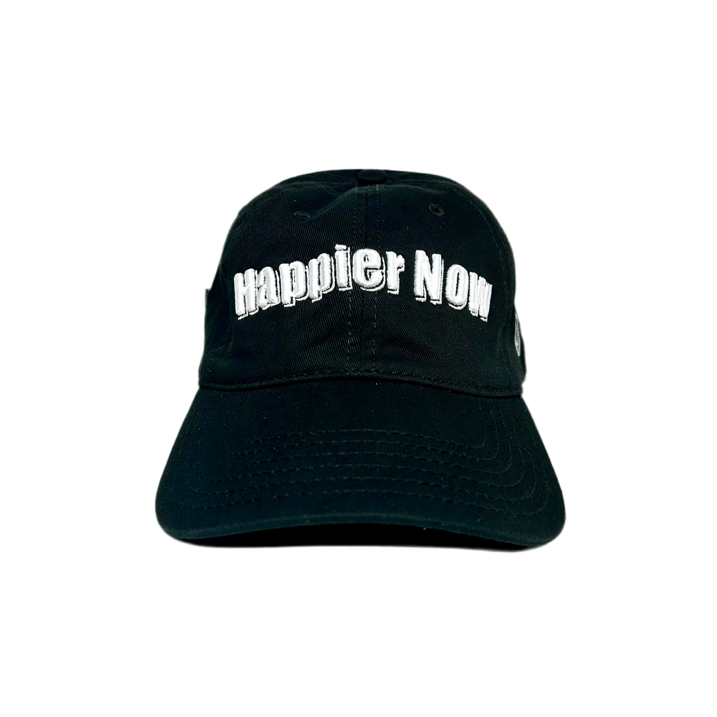 Happier Now Dad Hat - Black