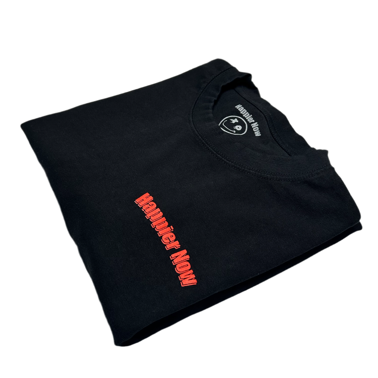 I Used to Care Oversize Tee - Black / Red