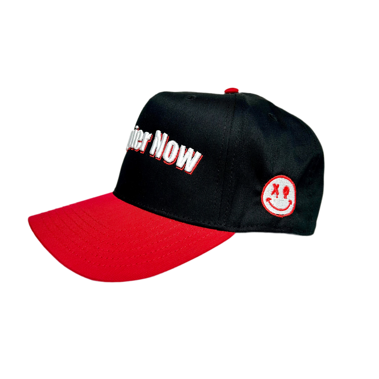Happier Now SnapBack - Black /Red
