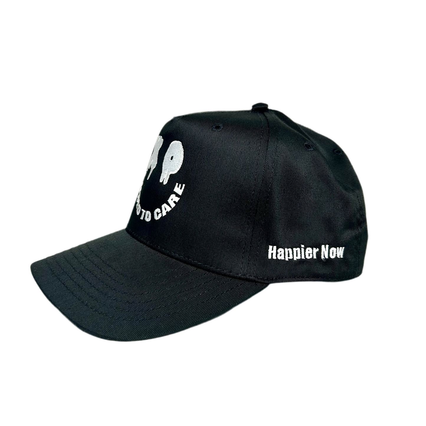 I USED TO CARE SnapBack - Black
